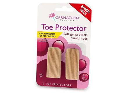 Carnation Toe Protector - 2pk