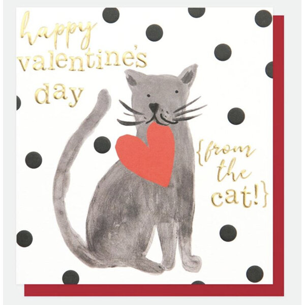 Caroline Gardner Happy Valentine's from the Cat