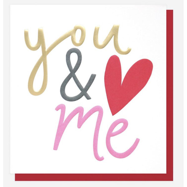 Caroline Gardner - You & Me - Valentine's Day Card