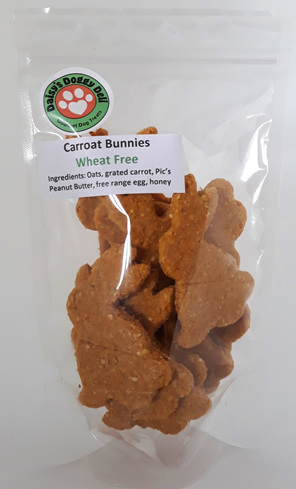 Carroat Bunnies dog cookies