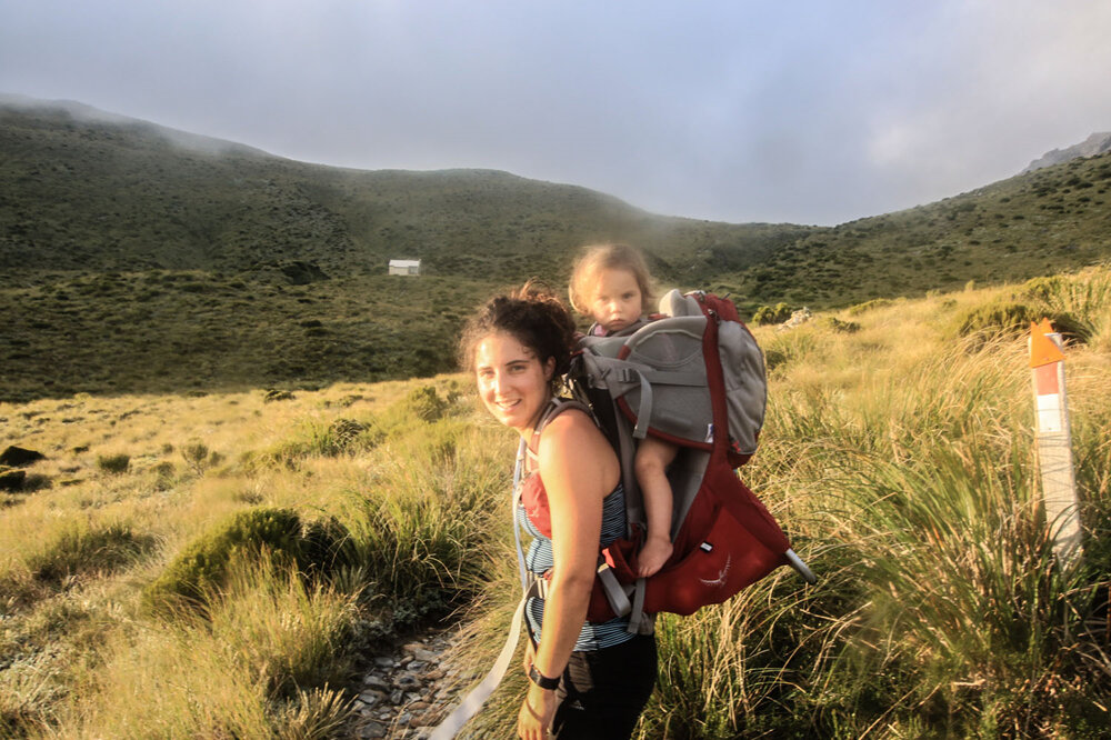 carroll hut with kids baby toddler nz arthurs pass kid friendly hiking