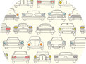 'Cars' 100% Organic Cotton, Woven, 1 piece totalling 0.6m