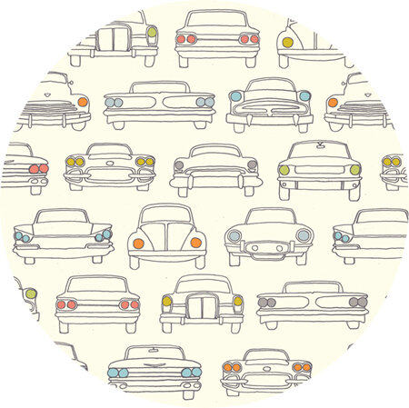 'Cars' 100% Organic Cotton, Woven, 1 piece totalling 0.6m