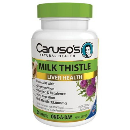 Caruso Milk Thistle 60 Tablets