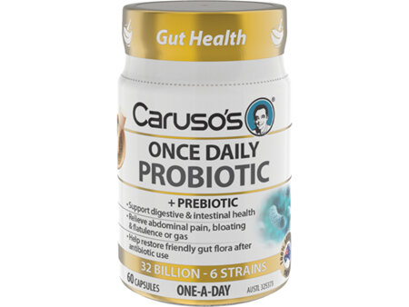 Caruso's Alive Probiotic Once Daily 60 Capsules