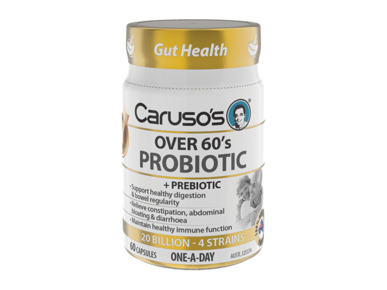 Caruso's Alive Probiotic Over 60S 60 Capsules
