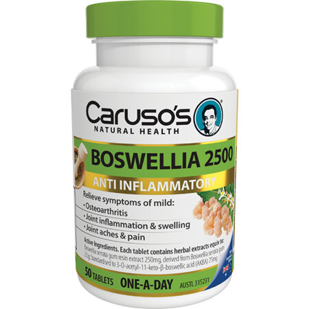 Caruso's Boswellia 2500 50 Tabs