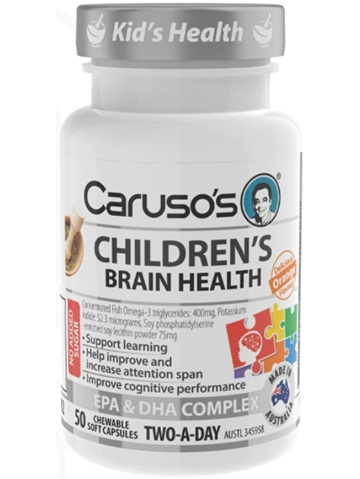 Caruso's Children Brain Health 50 Caps