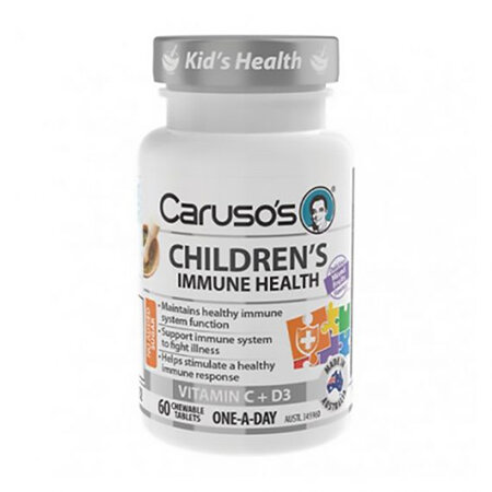 CARUSOS CHILDREN IMMUNE HEALTH 60 TABLETS