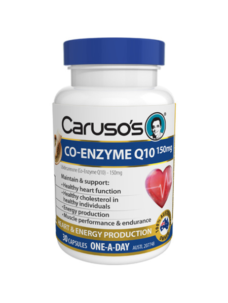 Caruso's Co Enzyme Q10 150Mg 30 Capsules