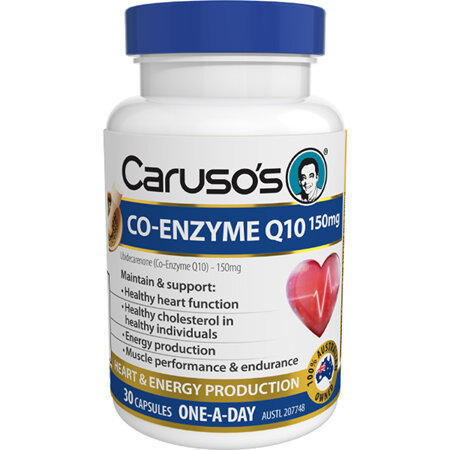 Caruso's Co-Enzyme Q10 30 Capsules