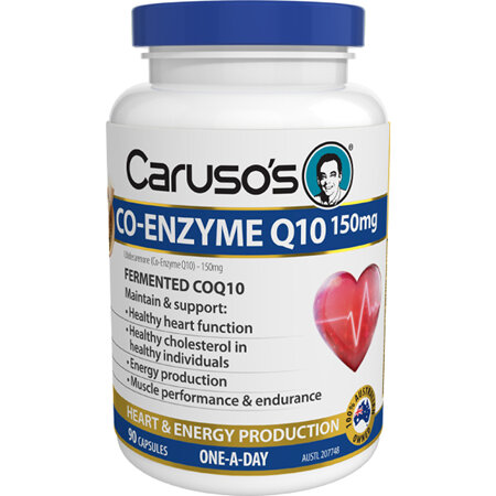 Caruso's Co-Enzyme Q10 90 Capsules