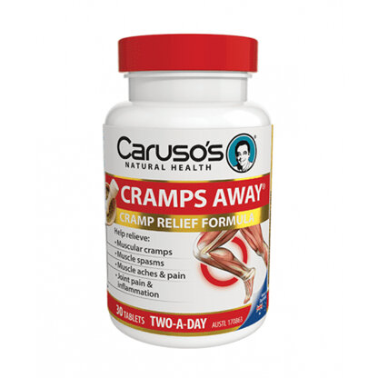 CARUSO's CRAMPS AWAY TABLETS 30