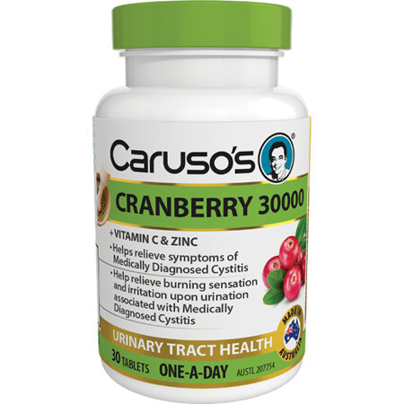 Caruso's Cranberry 30000 30 Tablets