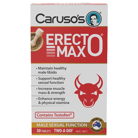 CARUSO's ERECTOMAX 30 TABLETS