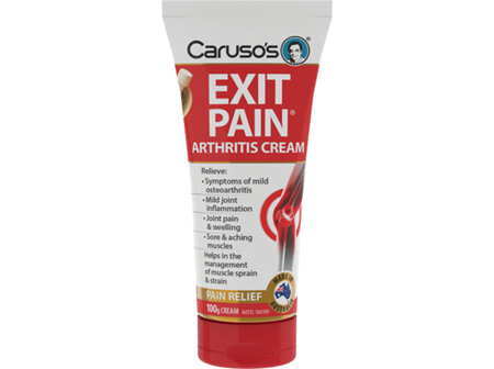 Caruso's Exit Pain Arthritis Cream 100G