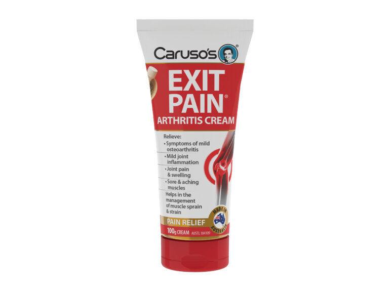 Caruso's Exit Pain Arthritis Cream 100G