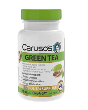 Caruso's Green Tea  50 Tablets