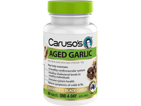 Caruso's Herb Aged Garlic Tablets 60