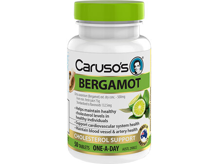 Caruso's Herb Bergamot Tablets 50