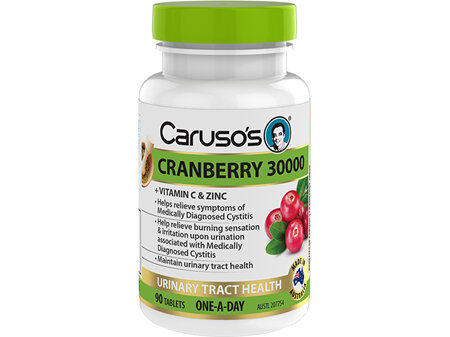 Caruso's Herb Cranberry 30,000 Tablets 90