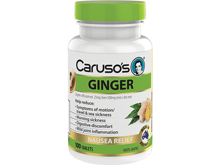 Caruso's Herb Ginger Tablets 100