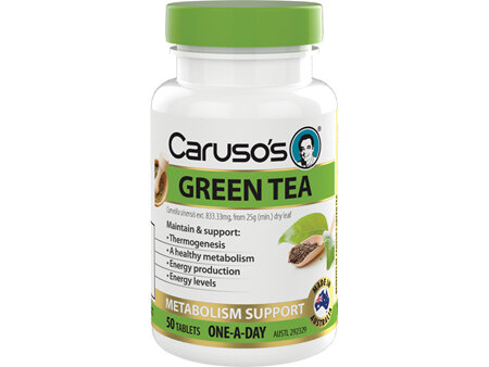 Caruso's Herb Green Tea Tablets 50
