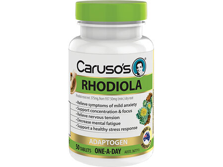 Caruso's Herb Rhodiola Tablets 50