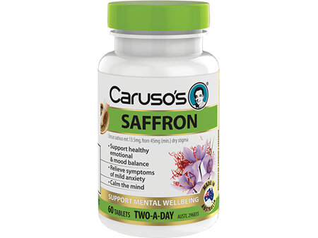 Caruso's Herb Saffron Tablets 60