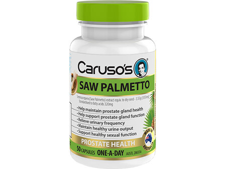 Caruso's Herb Saw Palmetto Capsules 50