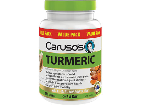 Caruso's Herb Tumeric Tablets 150