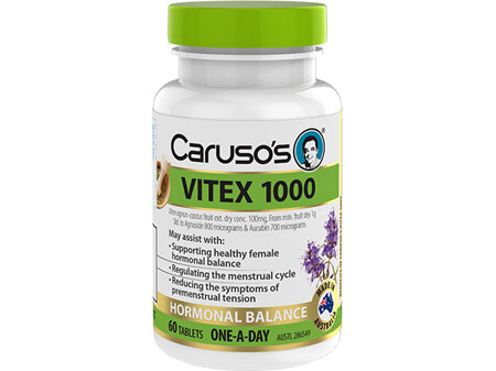 Caruso's Herb Vitex 1000 Tablets 60