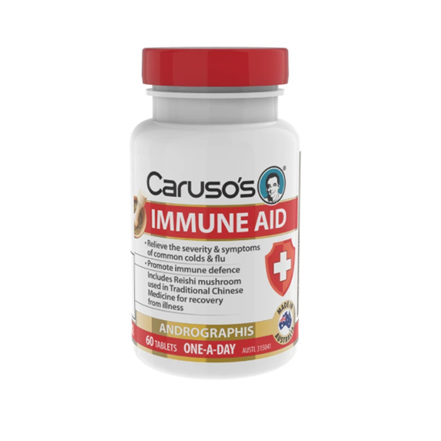 CARUSO's IMMUNE AID 60 TABLETS