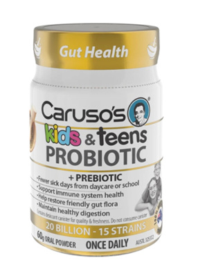 Caruso's Kids & Teens Probiotic 60g powder
