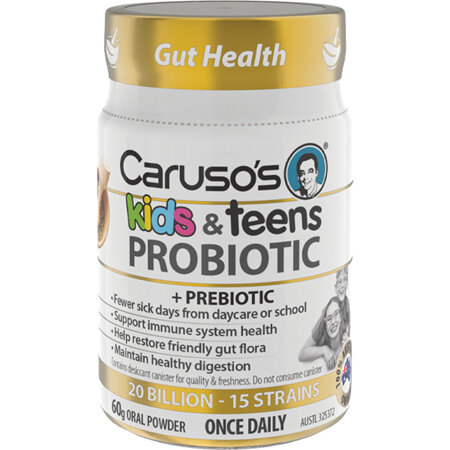 Caruso's Kids & Teens Probiotic + Prebiotic 60G