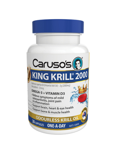 Caruso's King Krill 2000Mg 30 Capsules
