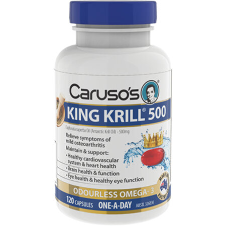 Caruso's King Krill 500 120 Capsules