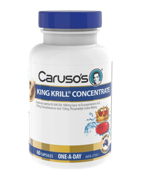 Caruso's King Krill Odourless Concentrate 60 Capsules