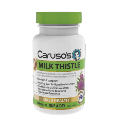 CARUSO's MILK THISTLE 60 TABLETS