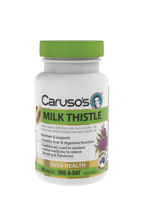 Caruso's Milk Thistle 60 Tablets