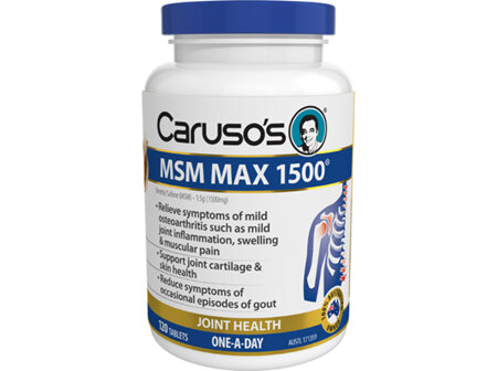 Caruso's Msm Max 1500 120 Tablets