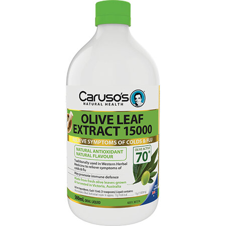 Caruso's Olive Leaf Extract 15000 500mL