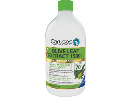 CARUSO's OLIVE LEAF EXTRACT 15000MG 500ML