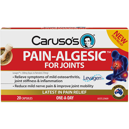 Caruso's Pain-Algesic For Joints 20 Capsules