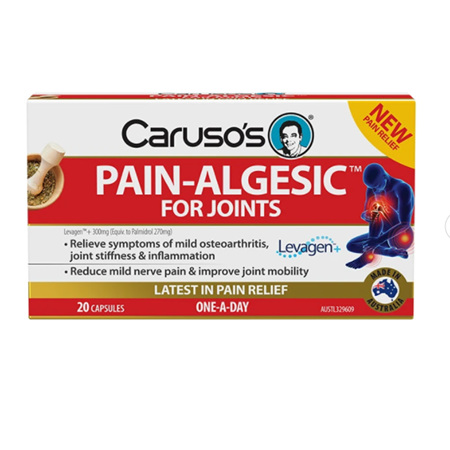 CARUSO's PAIN-ALGESIC FOR JOINTS 20 CAPSULES