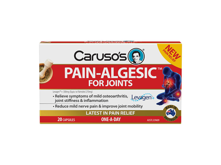 Caruso's Pain Algesic For Joints 20 Tablets