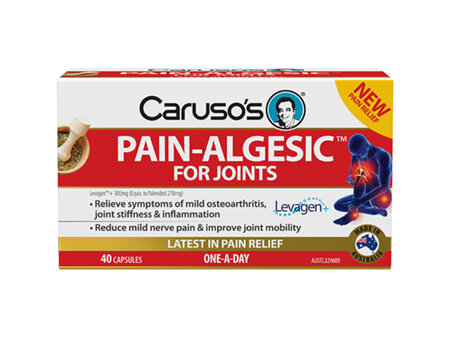 Caruso's Pain Algesic For Joints 40 Tablets