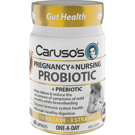 Caruso's Pregnancy & Nursing Probiotic 60 Capsules