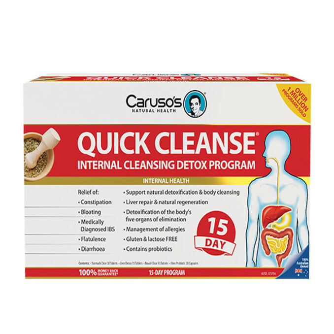 CARUSOS QUICK CLEANSE 15 DAY DETOX