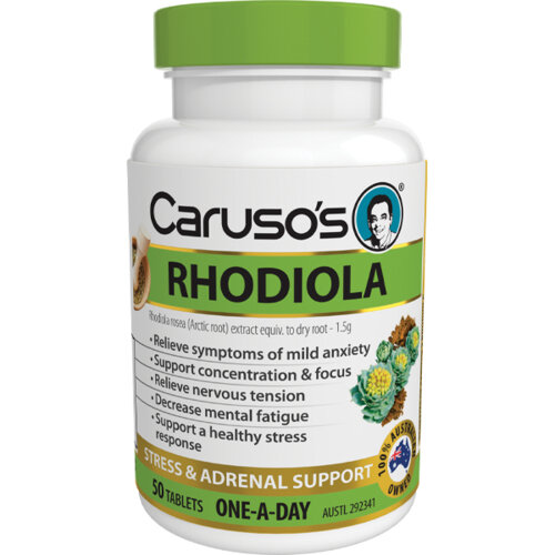 Caruso's Rhodiola 50 Tablets